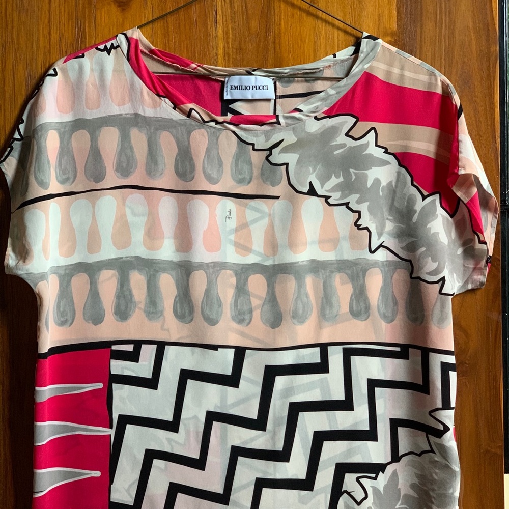 Emilio Pucci silk top